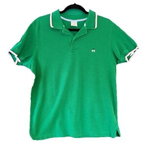 Brooks Brothers Polo Shirt Mens Size Medium Slim Fit Performance Supima Cotton